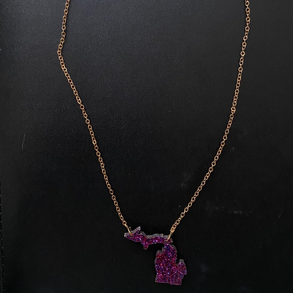 Michigan Pendant Necklace